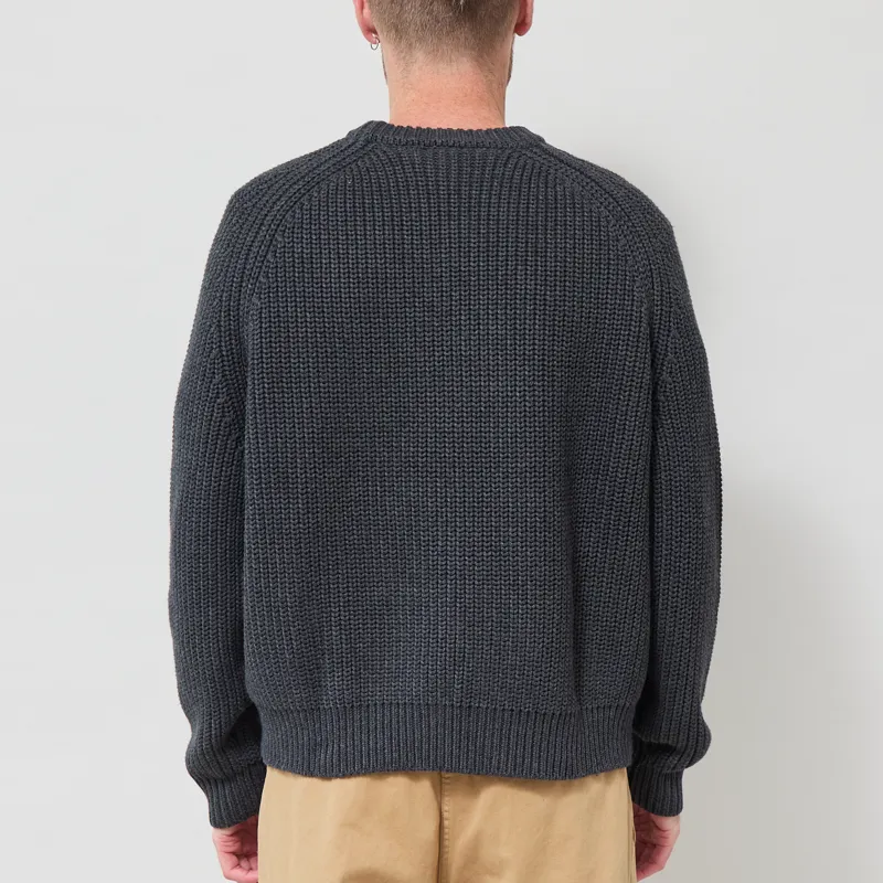 Service Works Artichoke Chunky Knit Charcoal-2