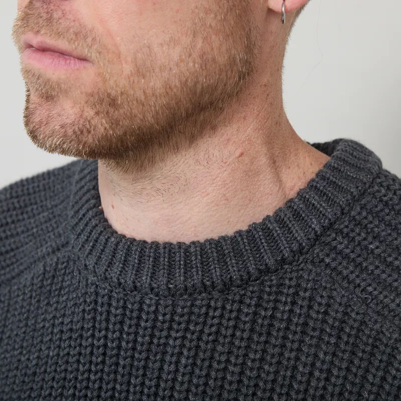 Service Works Artichoke Chunky Knit Charcoal-4
