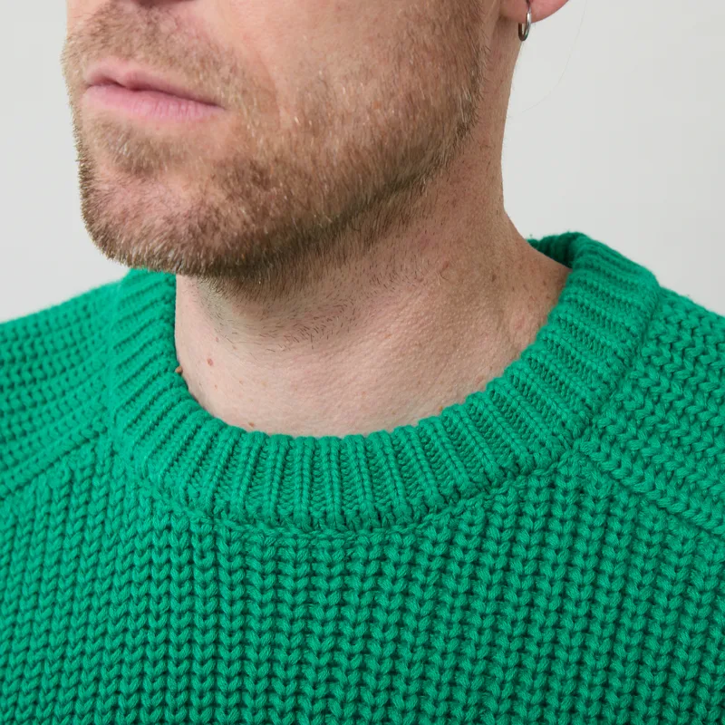 Service Works Artichoke Chunky Knit Derry Green-3