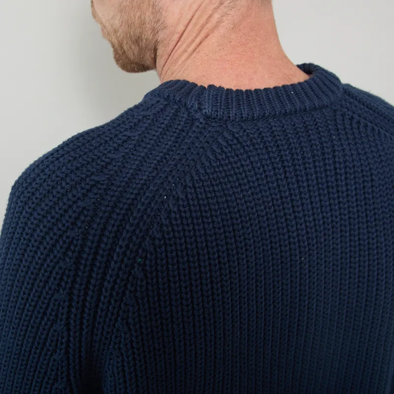 Service Works Artichoke Chunky Knit Navy-3