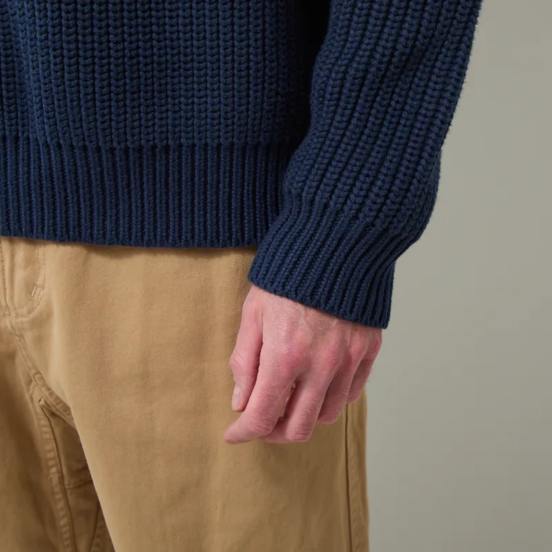 Service Works Artichoke Chunky Knit Navy-7