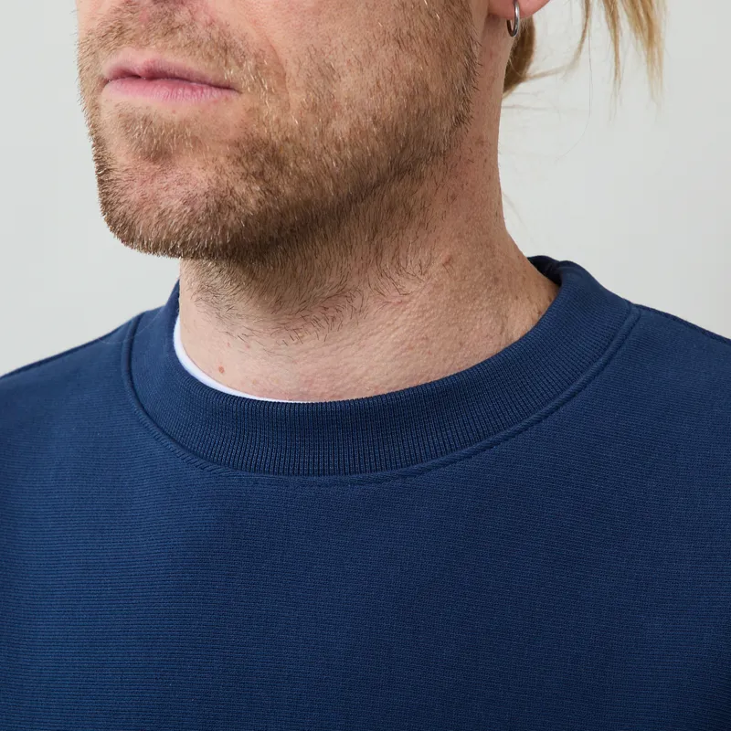 Service Works Double Vision Crewneck Navy-3
