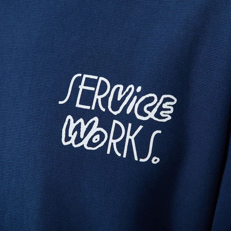 Service Works Double Vision Crewneck Navy-5