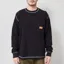Service Works Waffle Contrast Thermal Long Sleeve T Shirt Black White
