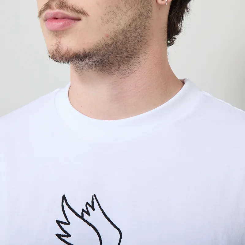Service Works Dove T Shirt White-3