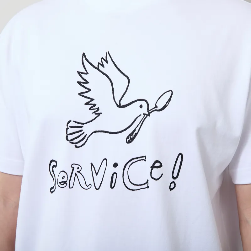 Service Works Dove T Shirt White-4