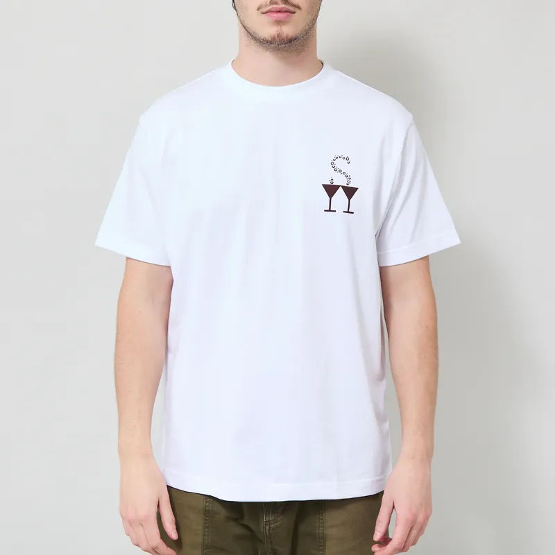 Service Works Martini T Shirt White-2