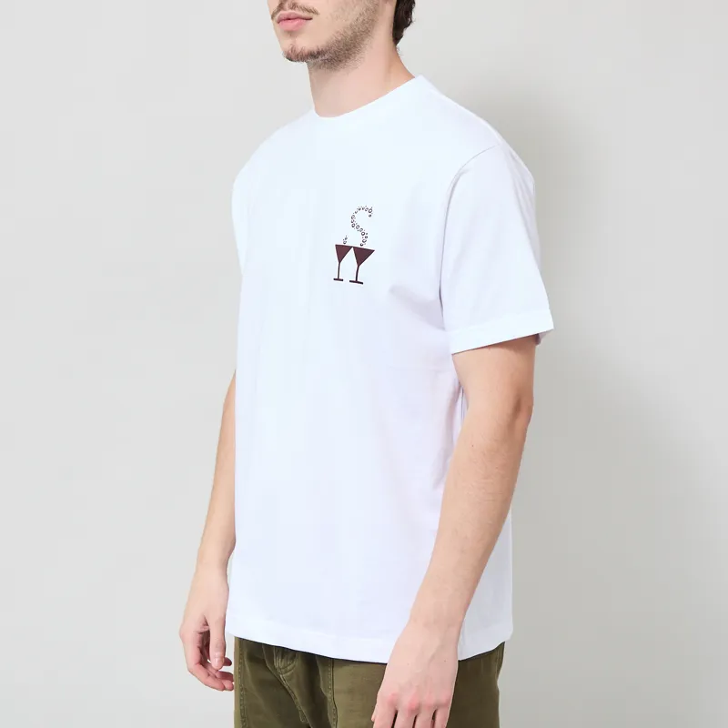 Service Works Martini T Shirt White-1