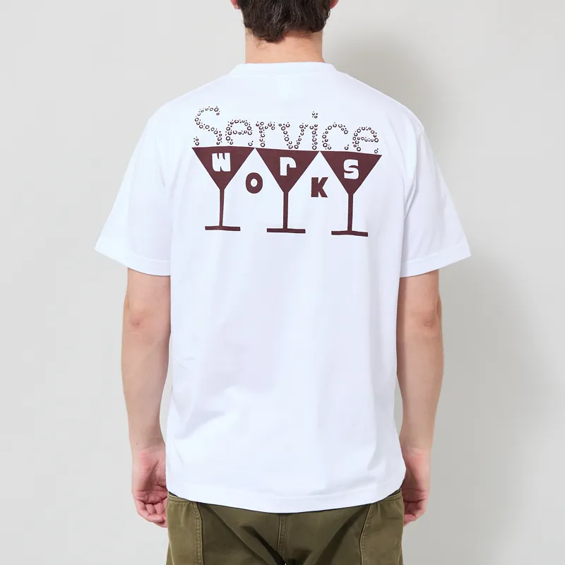 Service Works Martini T Shirt White