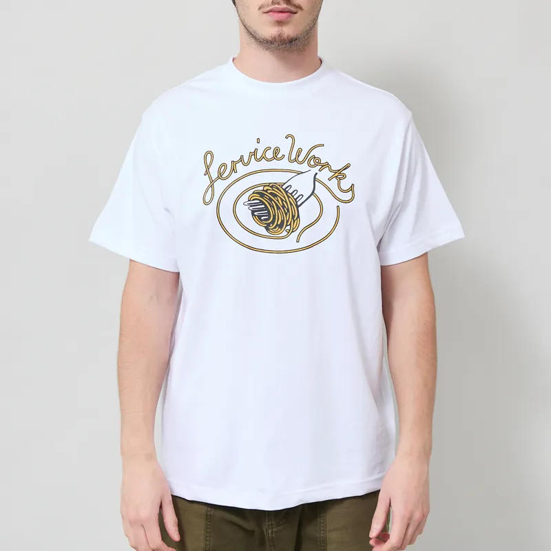 Service Works Spaghetti T Shirt White