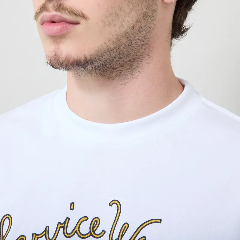 Service Works Spaghetti T Shirt White-3