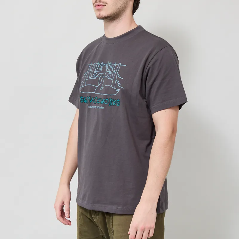 Service Works Symphony T Shirt Midnight-1