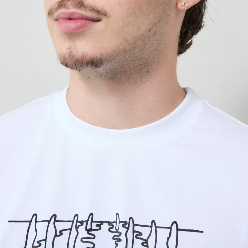 Service Works Symphony T Shirt White-3