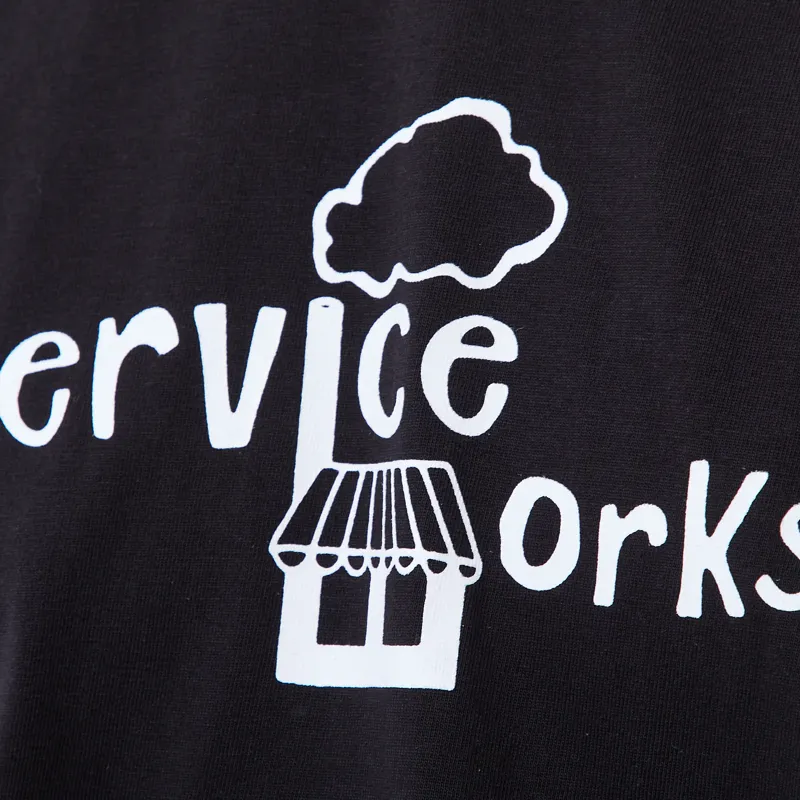 Service Works Kiosk T Shirt Black-4