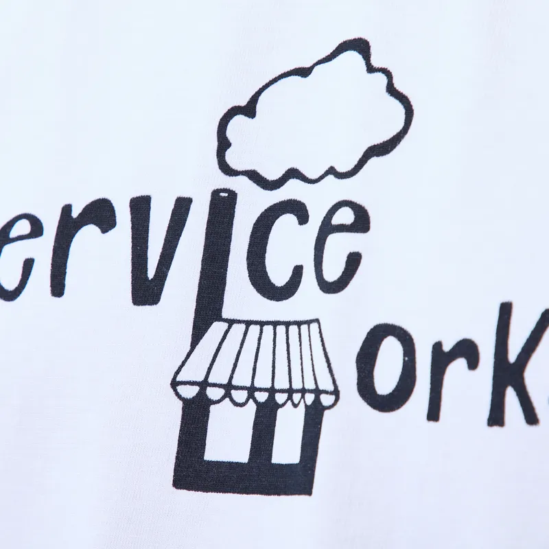 Service Works Kiosk T Shirt White-5