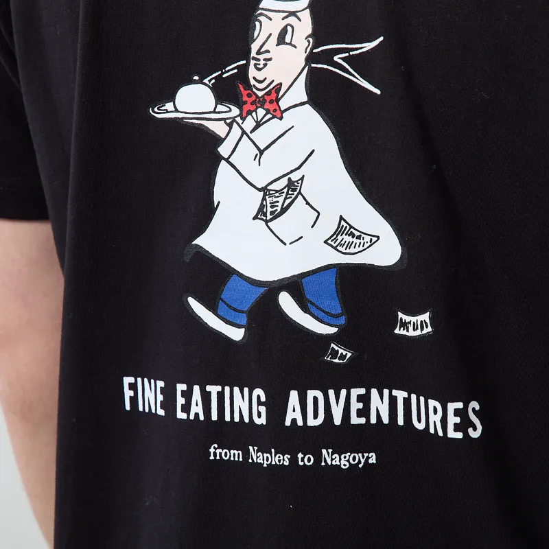 Service Works Eating Adventures T Shirt Black-4