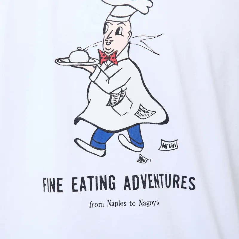 Service Works Eating Adventures T Shirt White-7