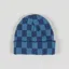 Service Works Chunky Check Beanie Navy