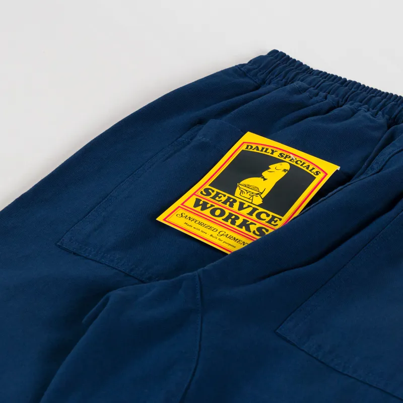 Service Works Classic Canvas Chef Pants Navy-7