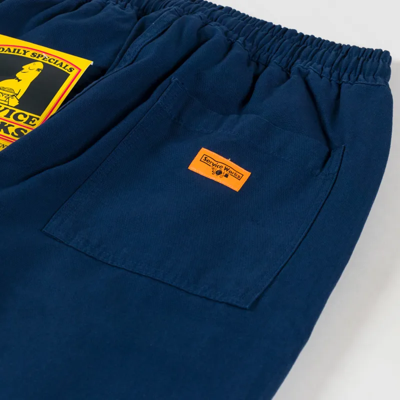 Service Works Classic Canvas Chef Pants Navy-8