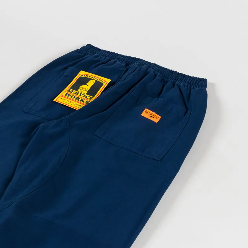 Service Works Classic Canvas Chef Pants Navy-3