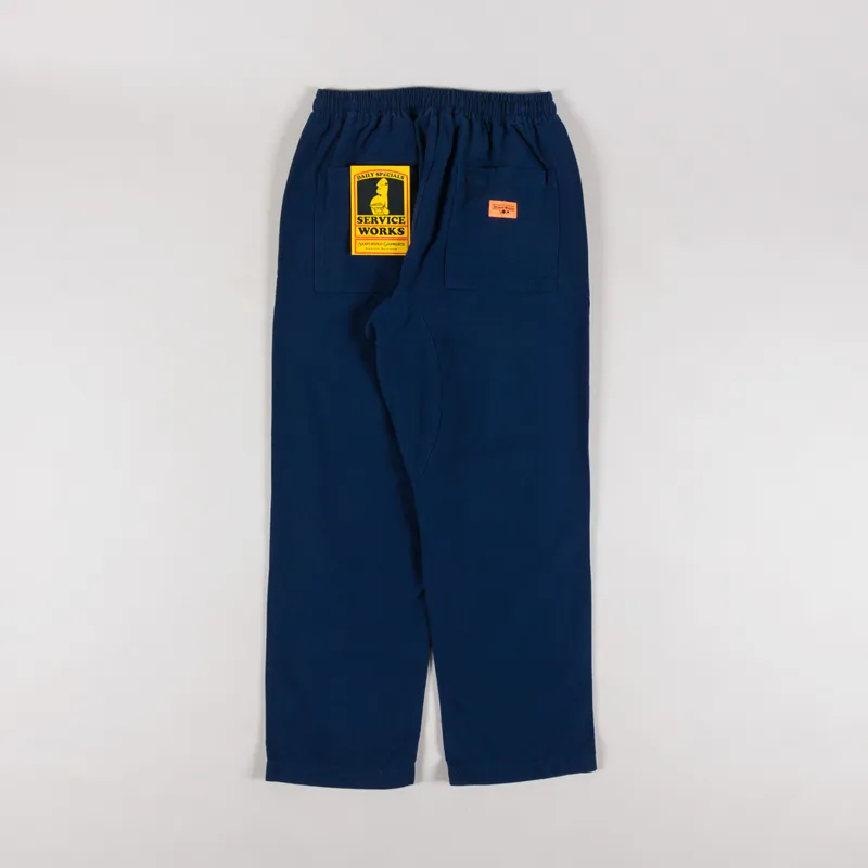 Service Works Classic Canvas Chef Pants Navy