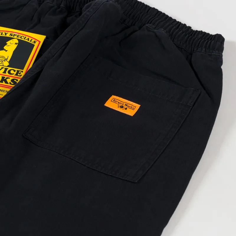 Service Works Classic Denim Chef Pants Black-8