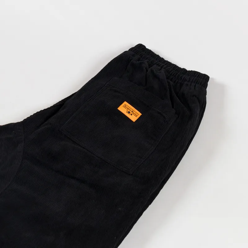 Service Works Mens Cotton Corduroy Chef Pants Trousers Black