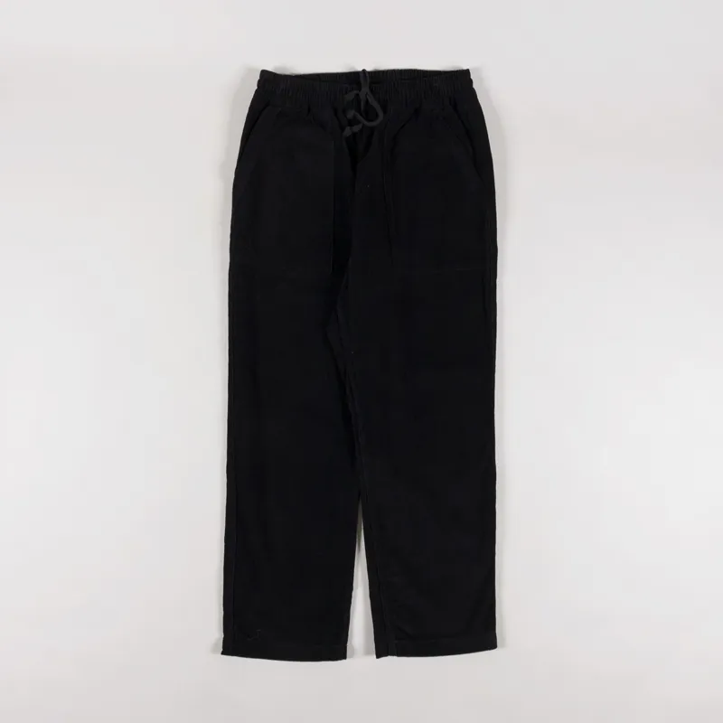 Service Works Mens Cotton Corduroy Chef Pants Trousers Black