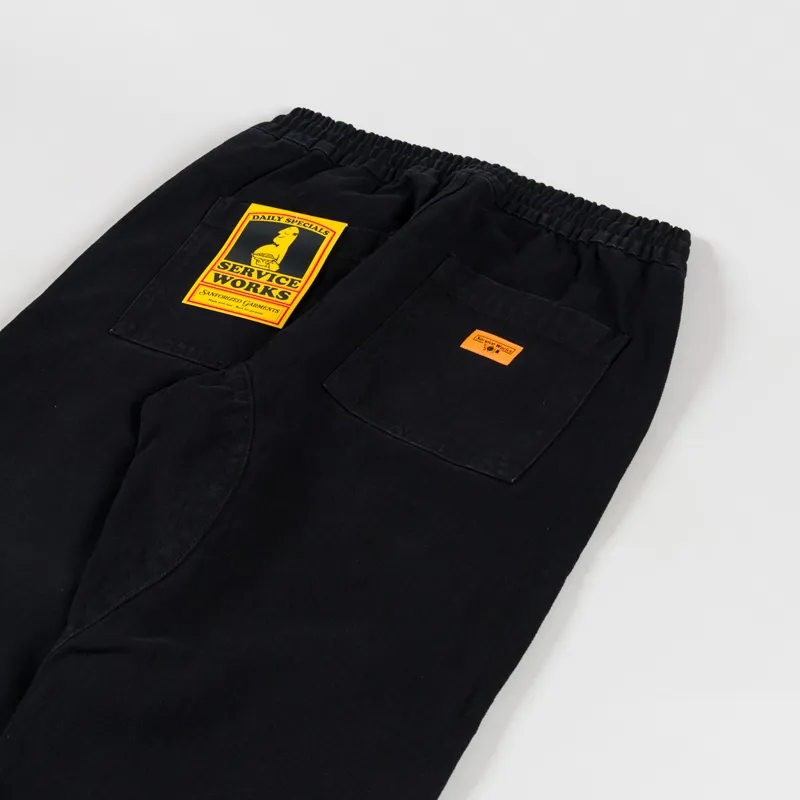 Service Works Herringbone Chef Pants Black-3
