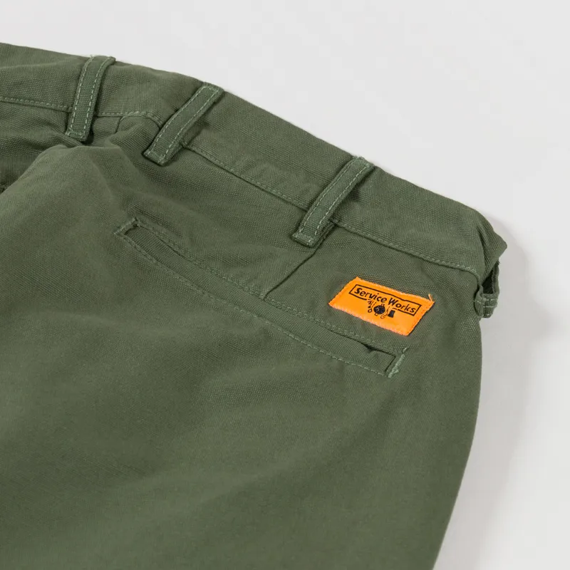 Service Works Canvas Part Timer Pants Olive-8