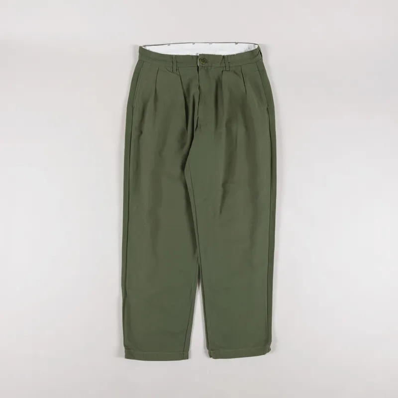 Service Works Canvas Part Timer Pants Olive-1