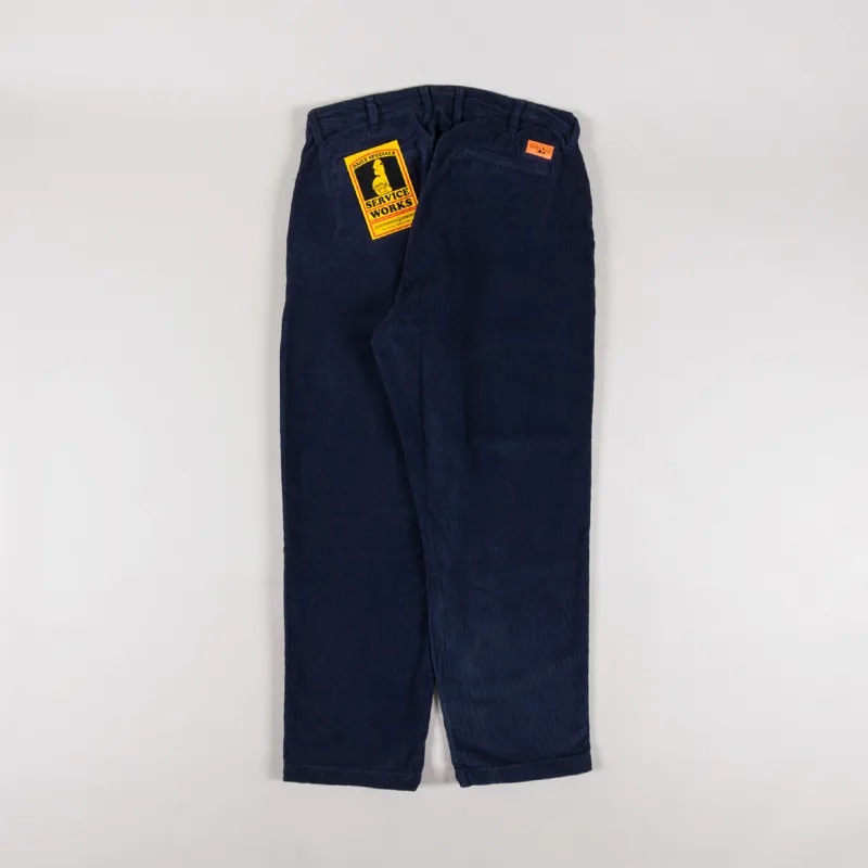 Service Works Cord Part Timer Pants Navy