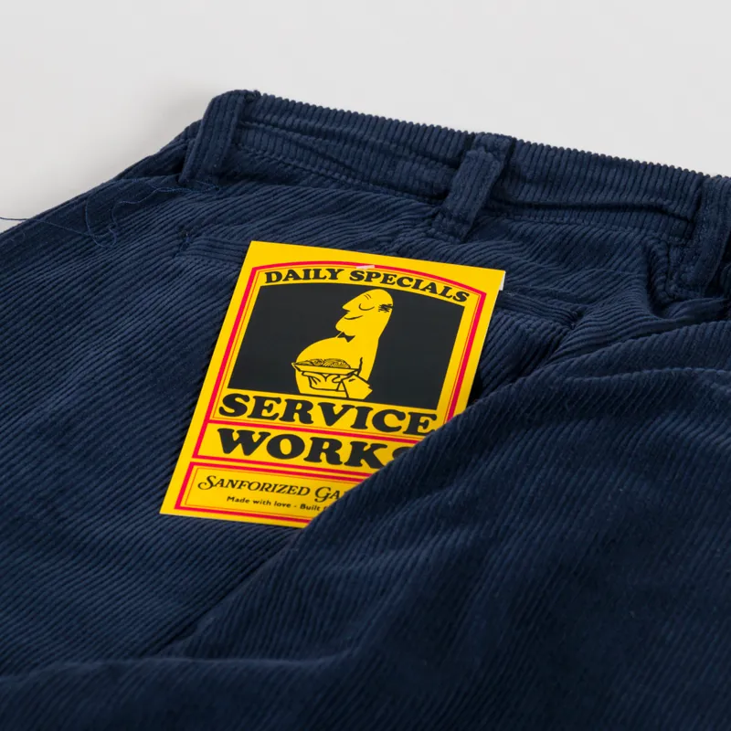 Service Works Cord Part Timer Pants Navy-7