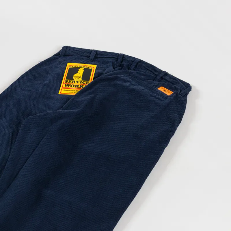Service Works Cord Part Timer Pants Navy-3