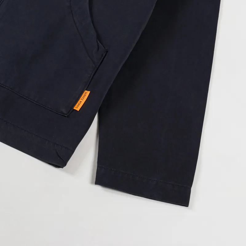 Service Works Twill Waiters Jacket Black-9