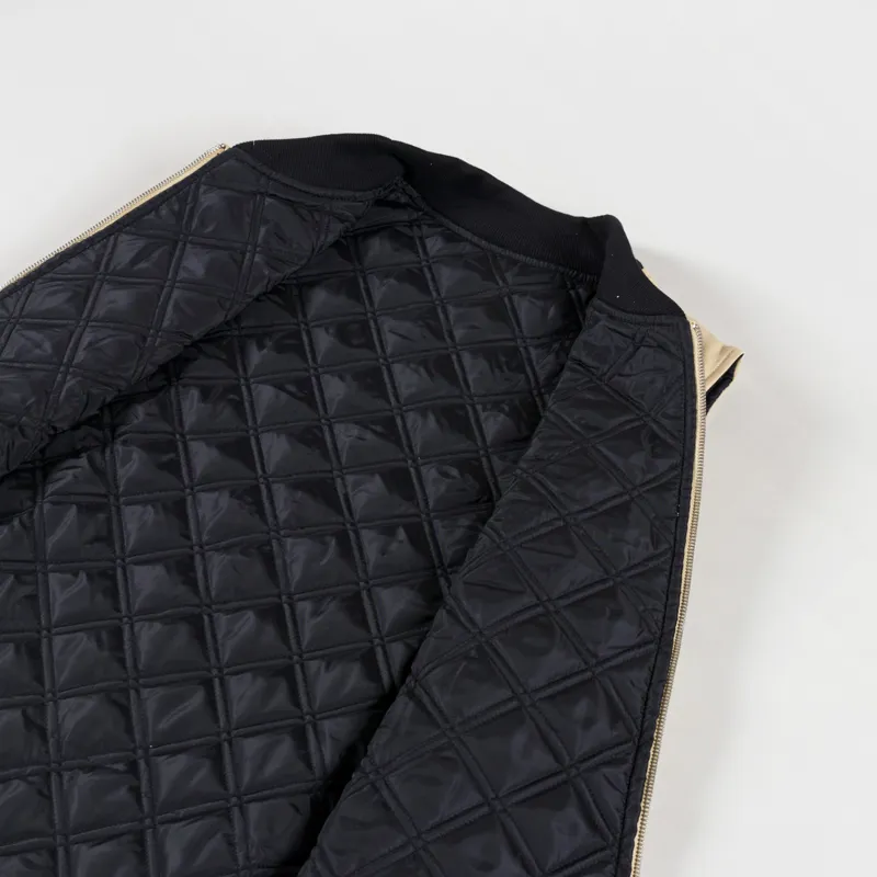 Service Works Padded Work Vest Jacket Pale Khaki-4