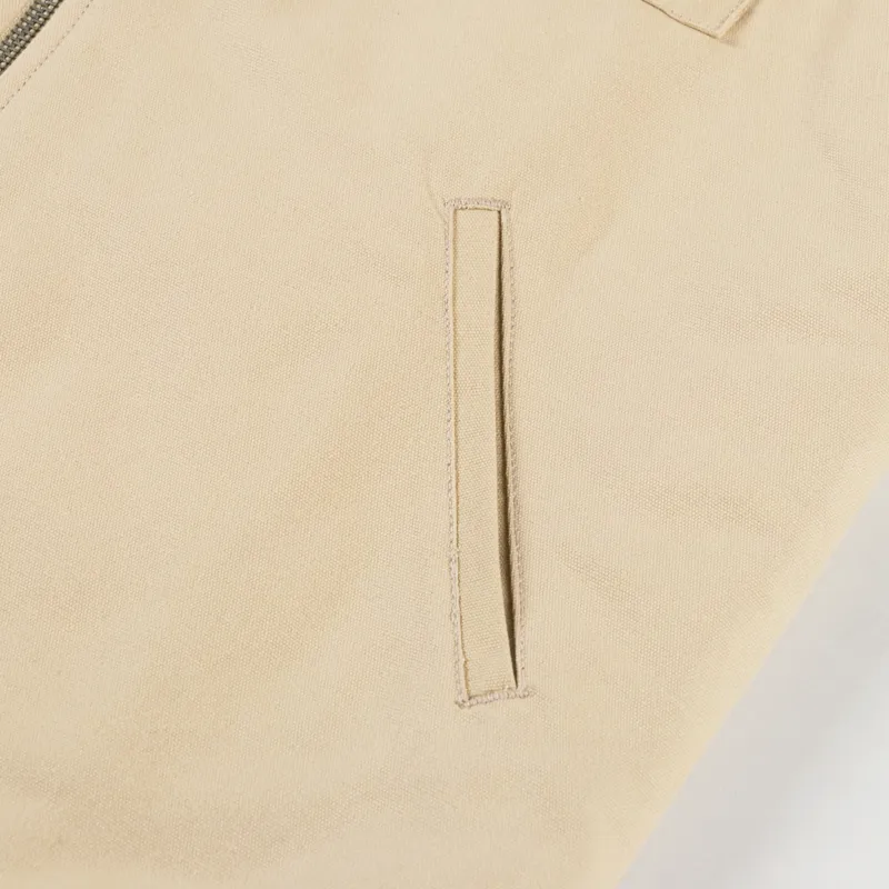 Service Works Padded Work Vest Jacket Pale Khaki-7