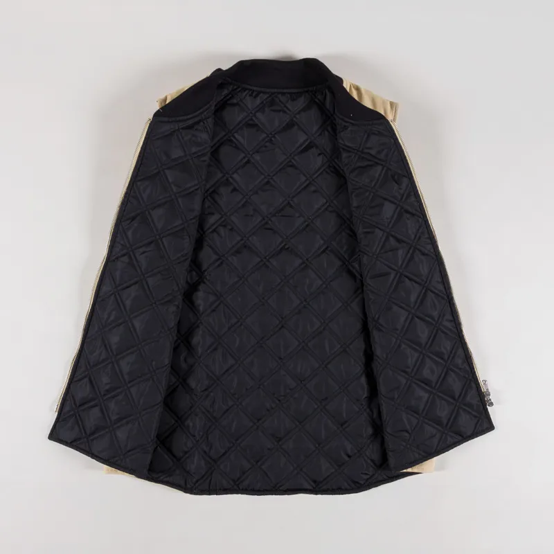 Service Works Padded Work Vest Jacket Pale Khaki-1