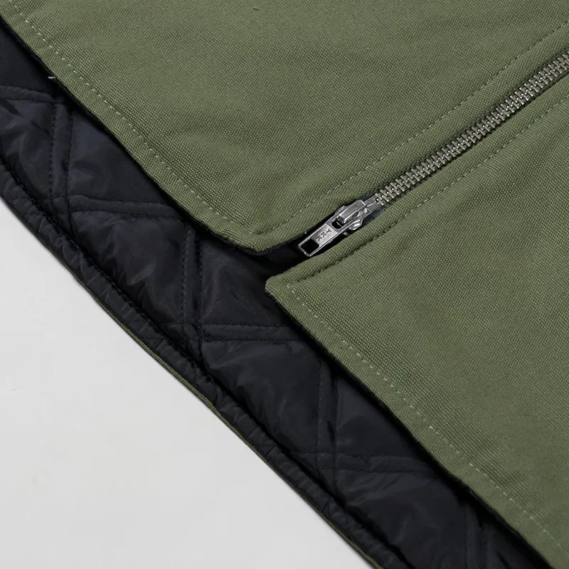 Service Works Padded Work Vest Jacket Olive-6