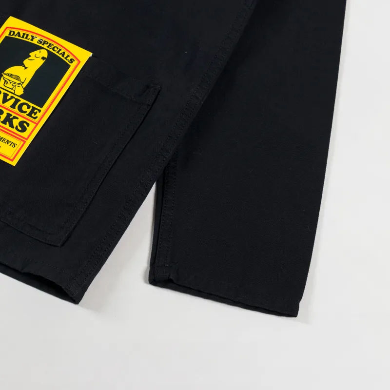 Service Works Canvas Coverall Jacket Black-9