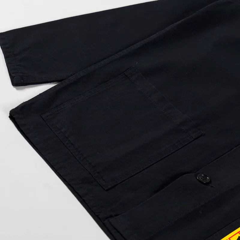 Service Works Canvas Coverall Jacket Black-6
