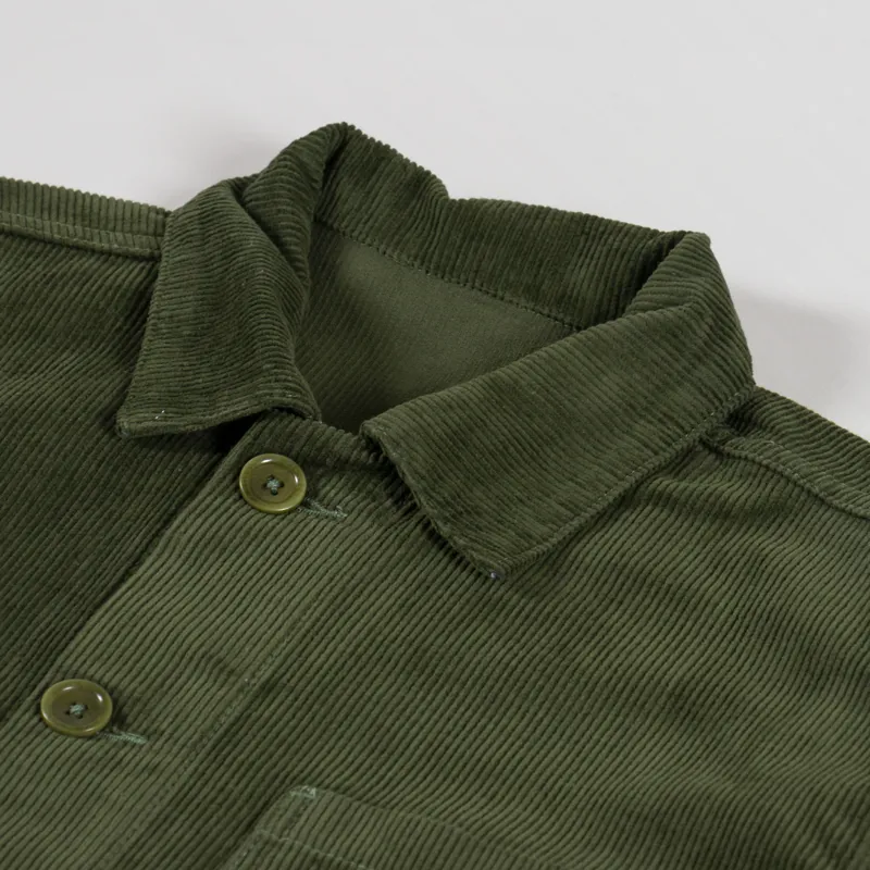 Service Works Cord Coverall Jacket Olive-2