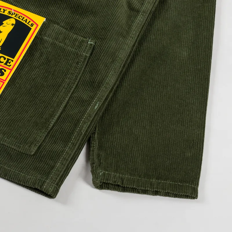 Service Works Cord Coverall Jacket Olive-7