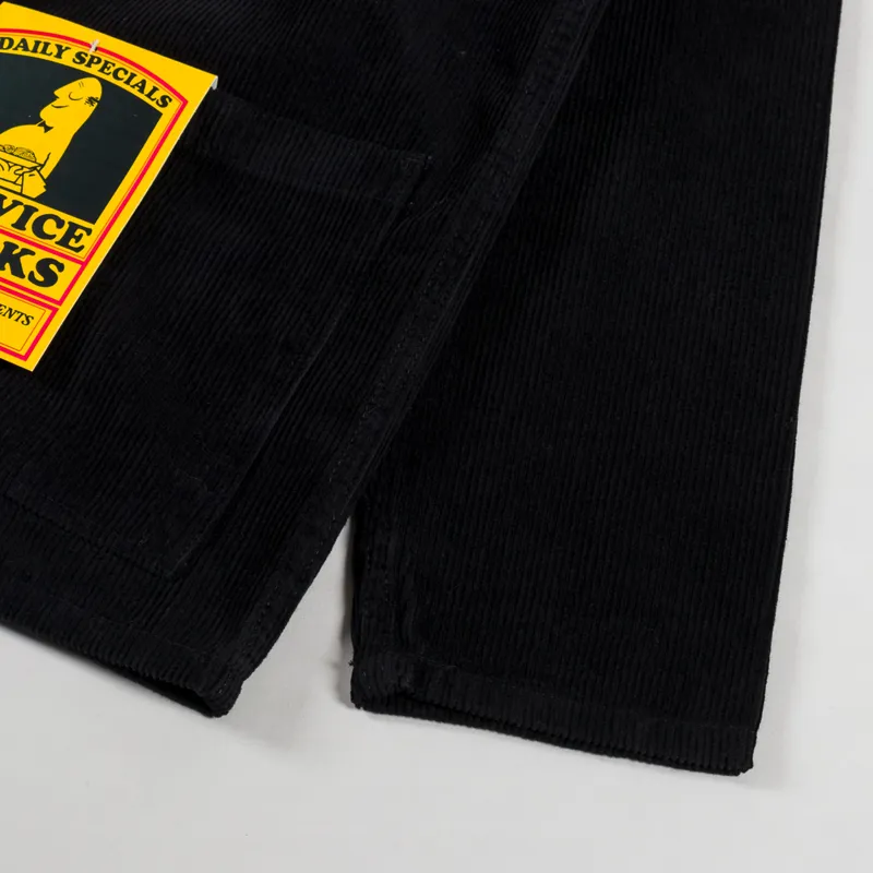 Service Works Cord Coverall Jacket Black-8