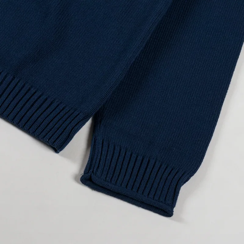 Service Works Mock Smock Sweater Navy-7