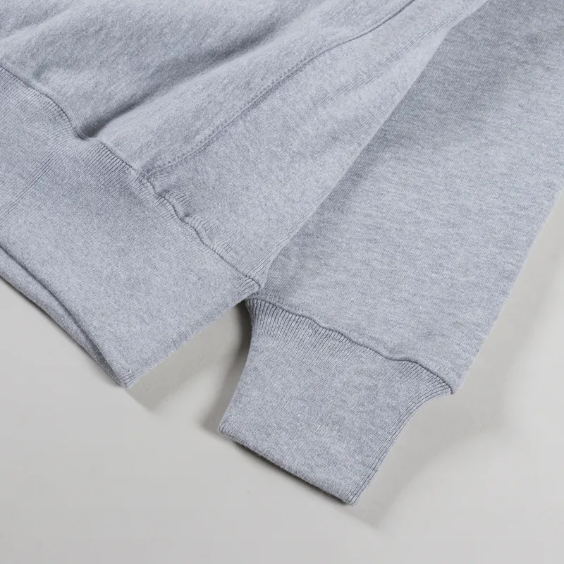 Service Works Arch Logo Hoodie Marl Grey-7