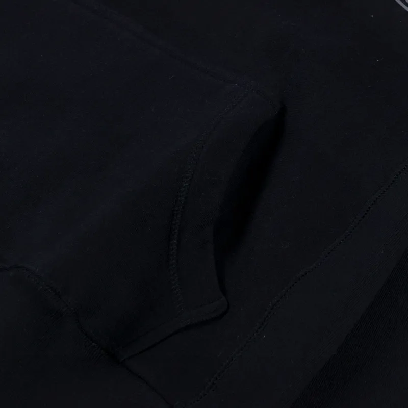 Service Works Arch Logo Hoodie Black-6