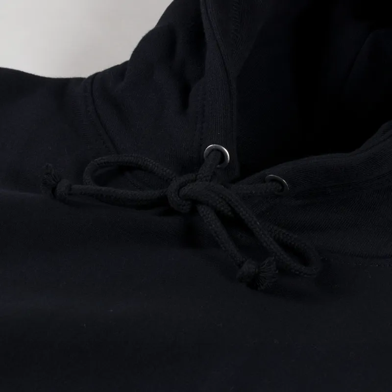 Service Works Script Logo Hoodie Black-4