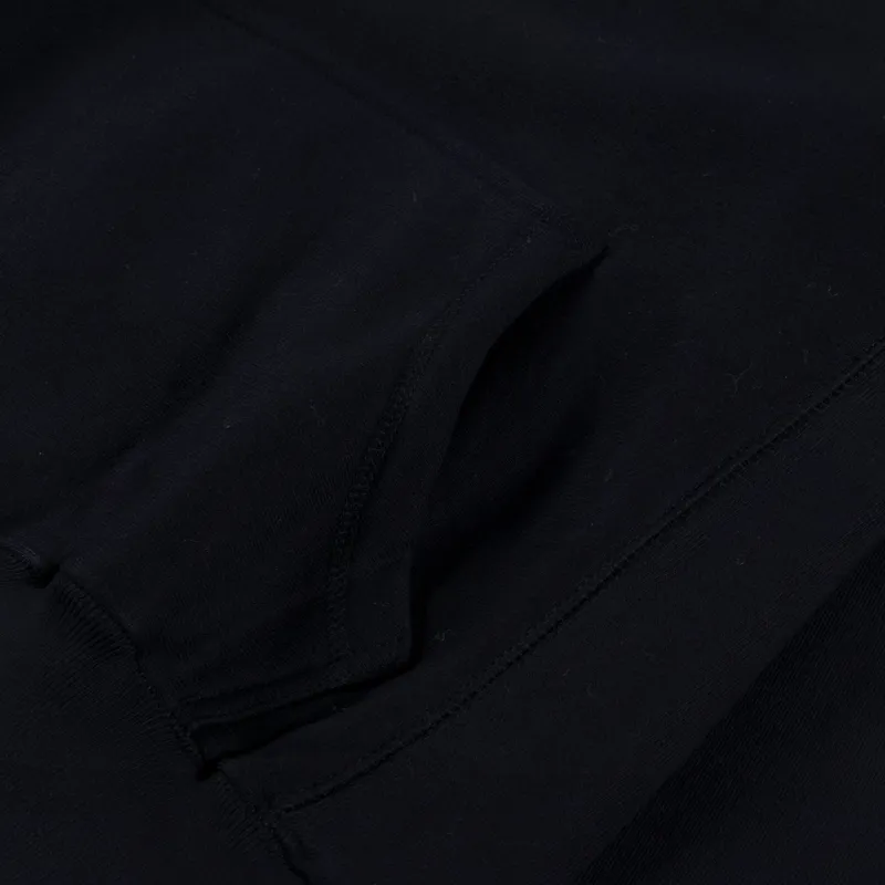 Service Works Script Logo Hoodie Black-6